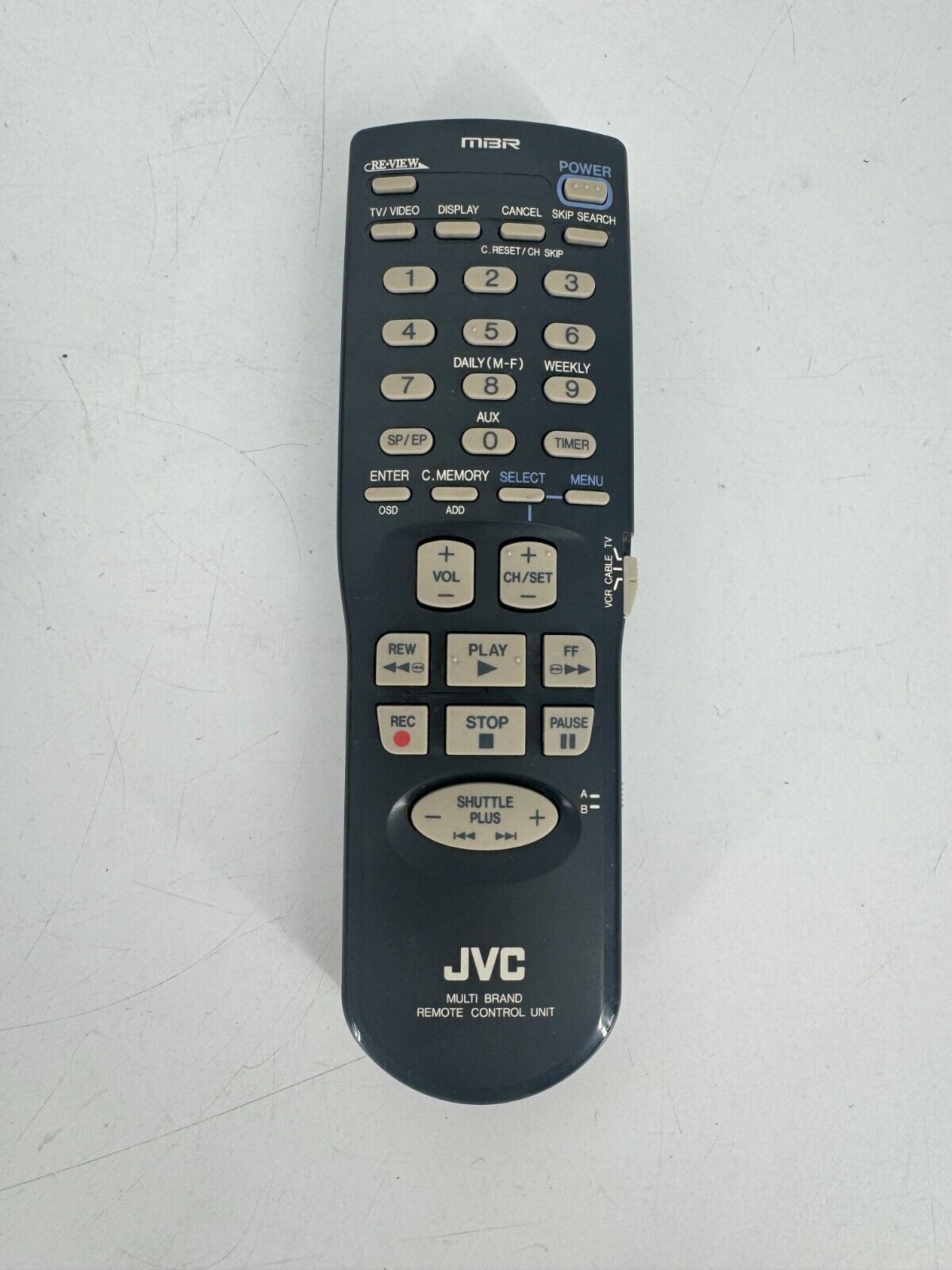 JVC HR-VP628U VCR Player Video Cassette Recorder with Remote VHS - WORKS