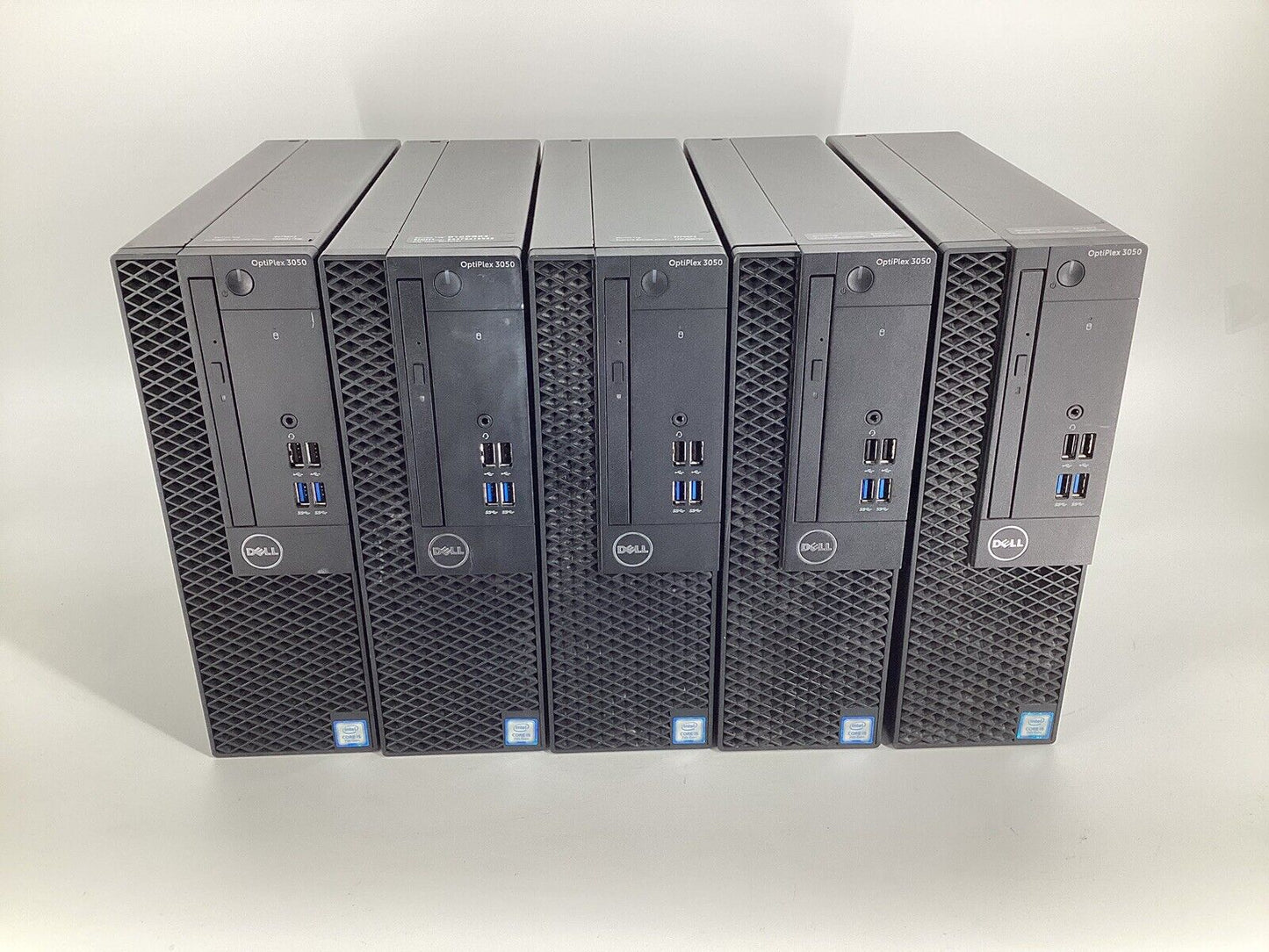 LOT OF 5 Dell OptiPlex 3050 SFF (i5-7500 @3.4GHz, 8GB RAM No SSD, No OS) B-Grade