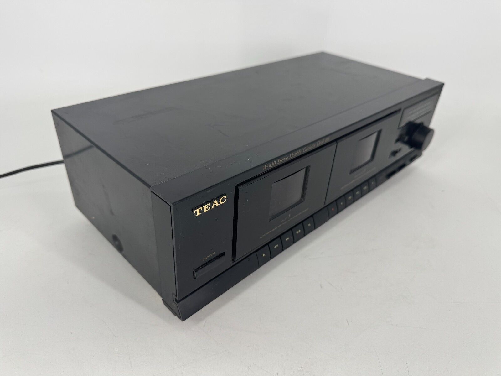 TEAC Double Deck Cassette Player W-410 works, but desk ii Unfunctional --READ--