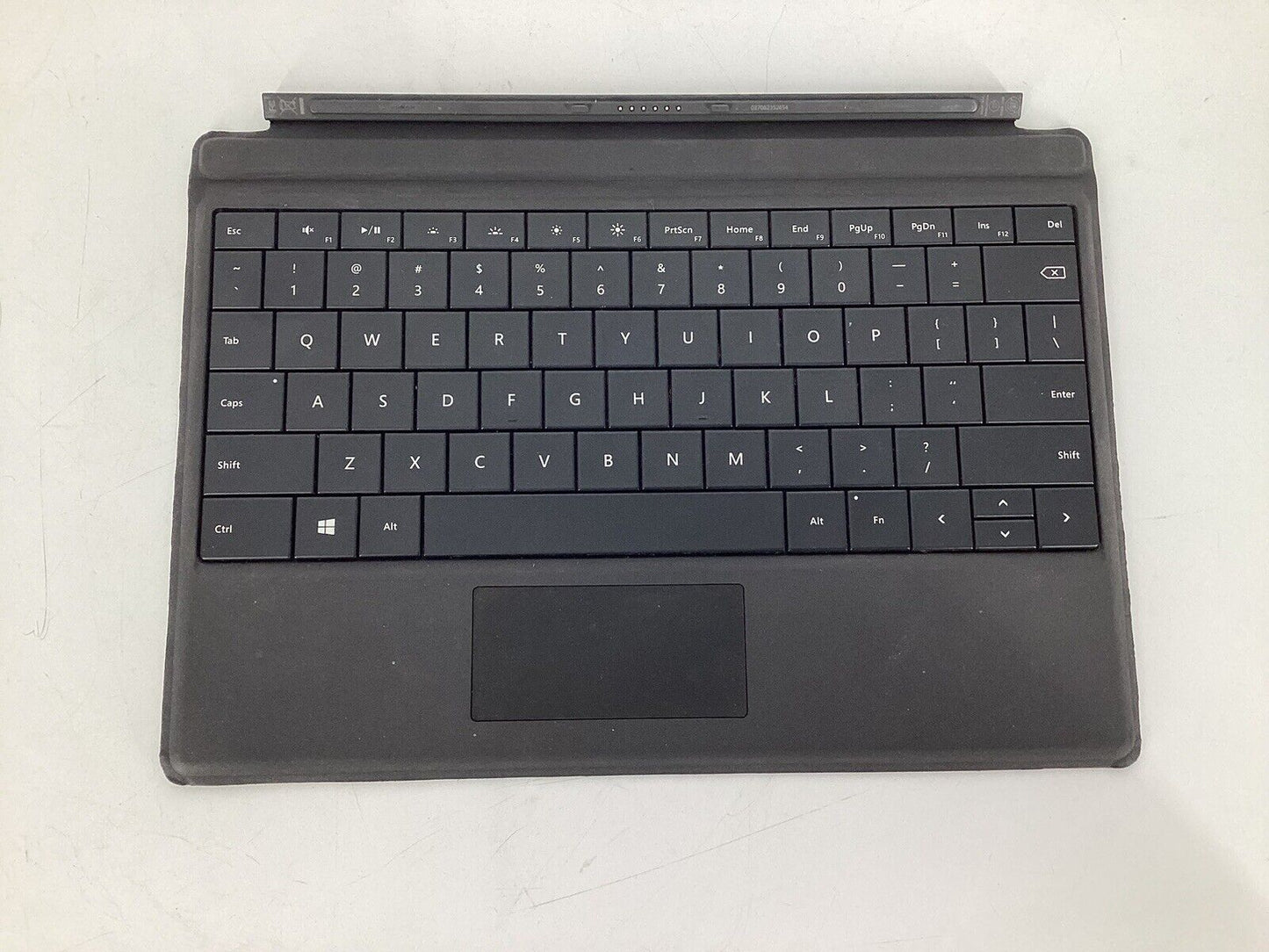 LOT OF 6 Microsoft Surface 3 Type Cover Backlit Keyboard 1654 - Black