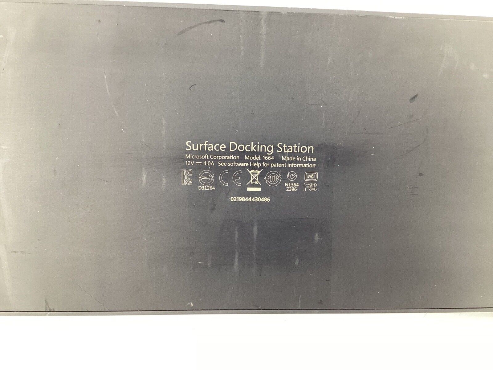 LOT OF 4 Microsoft Surface Pro 3 Docking Station