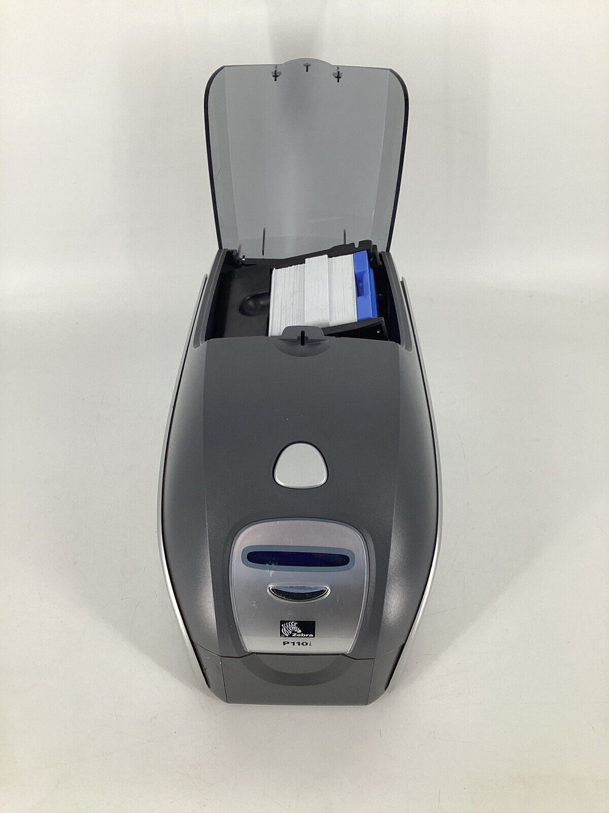 Zebra P110i Thermal Single Sided ID Card Printer- JJ S3C w/AC