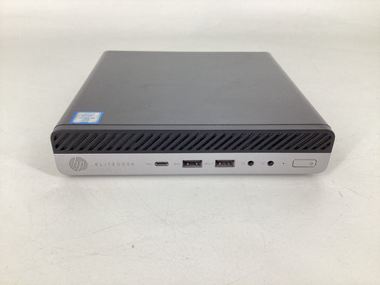 HP Elitedesk 800 G3 Mini (i5-6500T @2.50GHz 8GB 256GB SSD No OS) No AC *Read