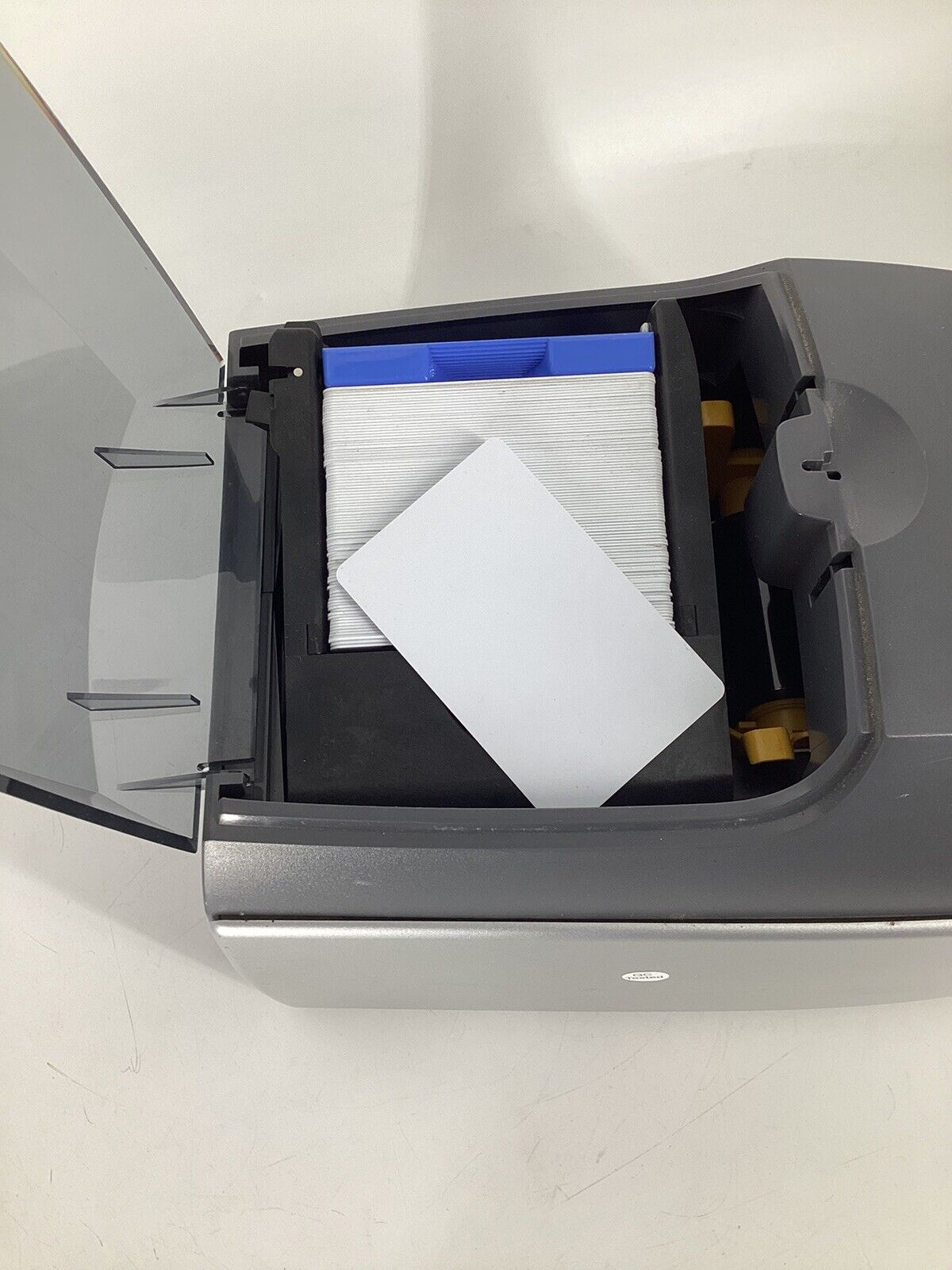 Zebra P110i Thermal Single Sided ID Card Printer- JJ S3C w/AC