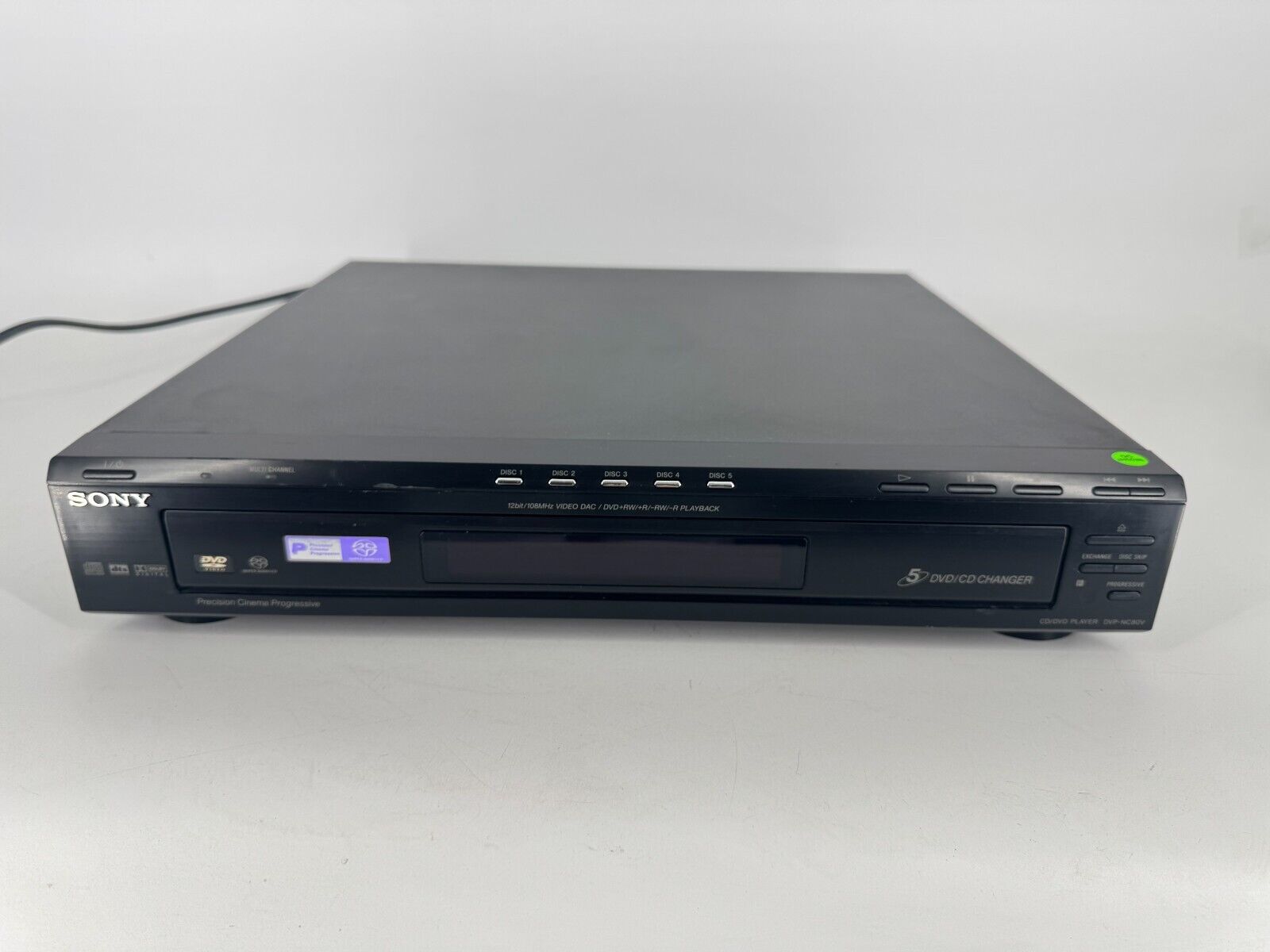 Sony DVP-NC80V SACD CD DVD 5-Disc Changer Player Carousel *No Remote