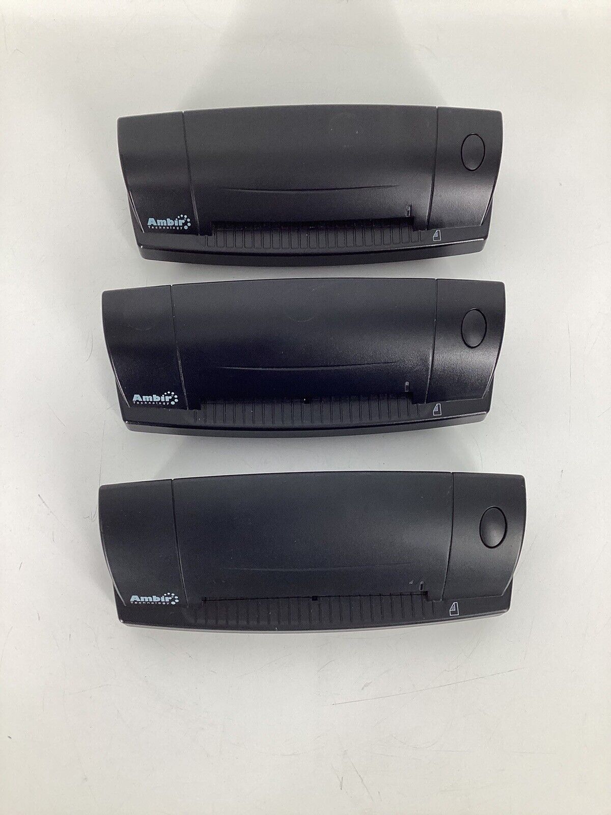 LOT OF 3 Ambir Technology ImageScan Pass-Through Scanner DS687  *read