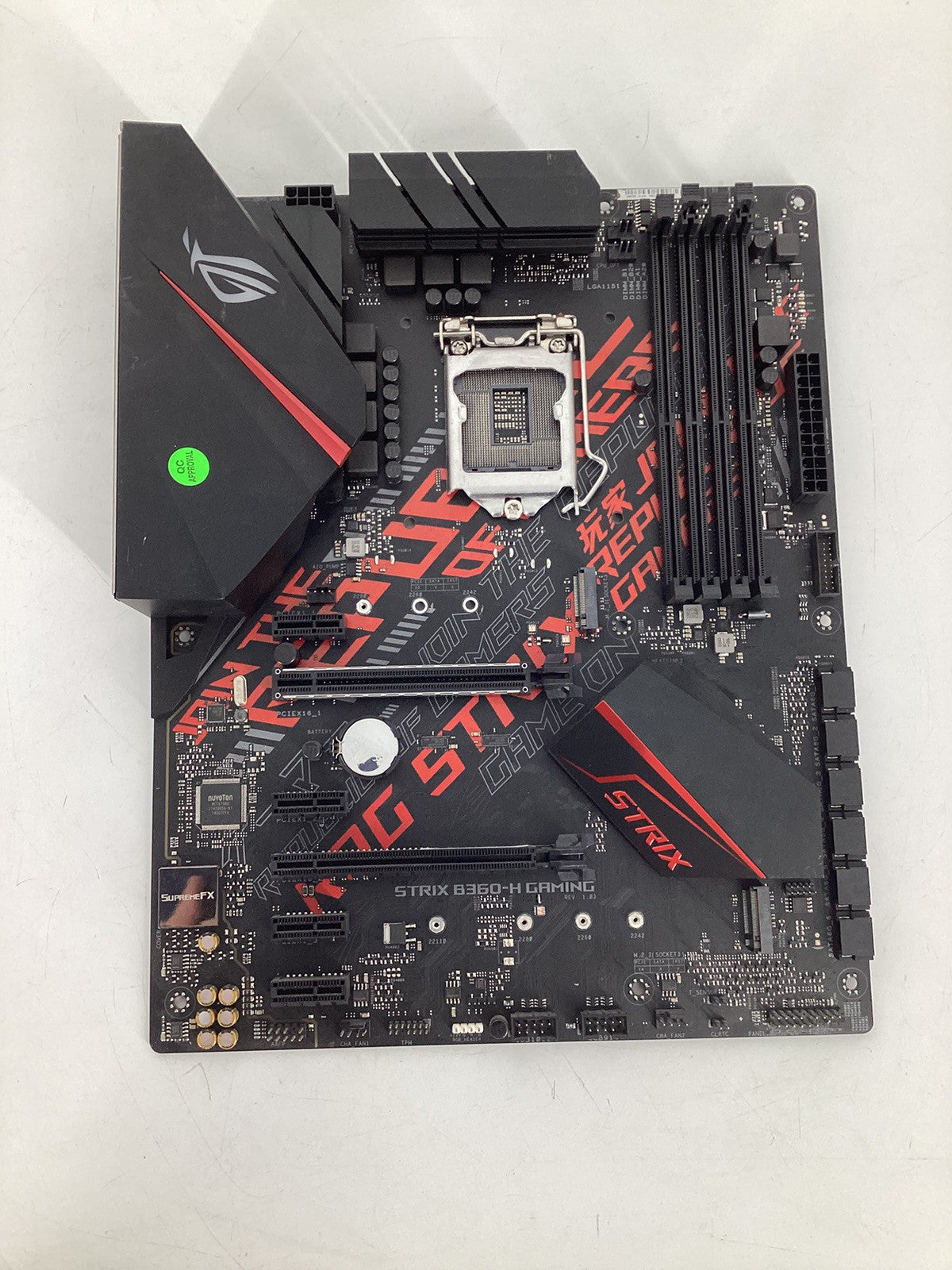 ASUS ROG STRIX B360-H GAMING Motherboard Intel 8th/9th Gen DDR4  1151 ATX HDMI