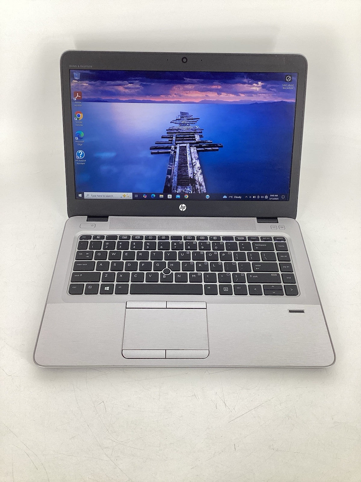 HP EliteBook 840 G3 14” (Core i5-6300U @2.4GHz, 16GB 256GB SSD) Win10Pro No AC