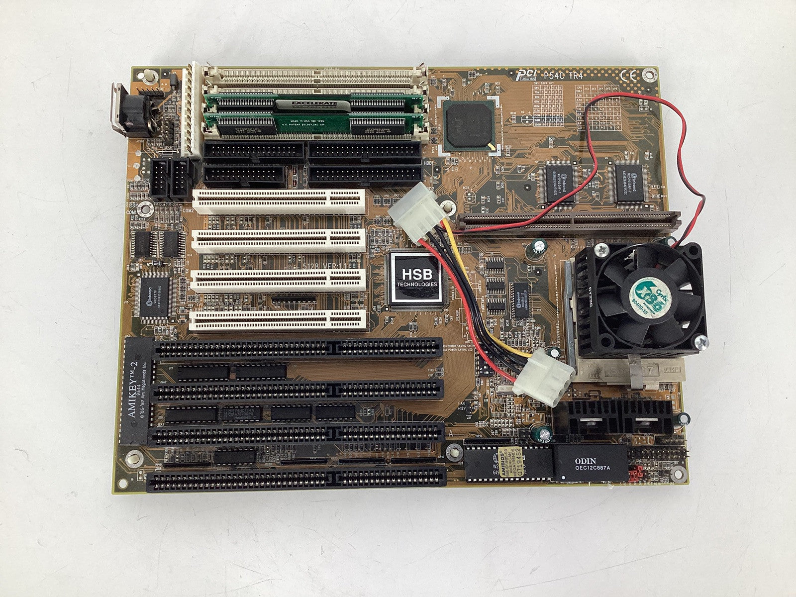 Premio 200C 5128 VER:1.1  x86 CPU w/ 2x8MB RAM P540 TR4, AT motherboard