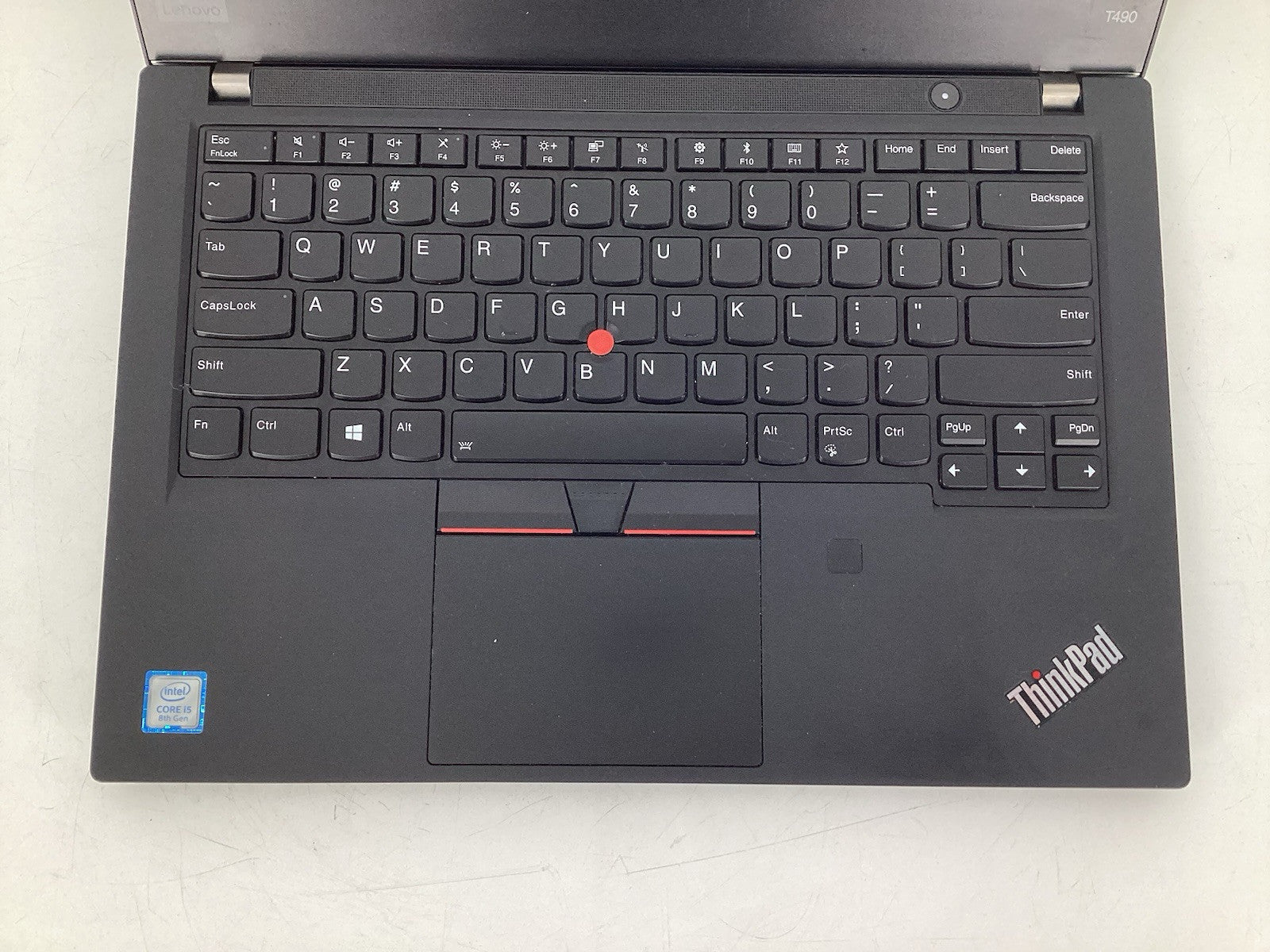 Lenovo ThinkPad T490 14" (Core i5-8265U 1.6GHz, 16GB 256GB SSD) Win11Pro No AC