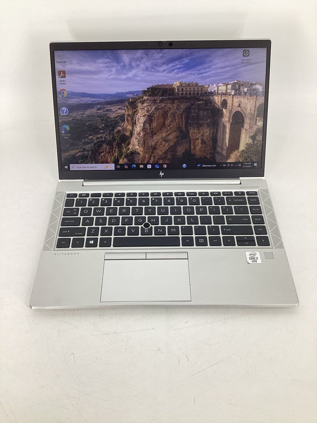 HP Elitebook 840 G7 14" (Core i7-10610U, 8GB 256GB SSD) Win10Pro No AC B-Grade