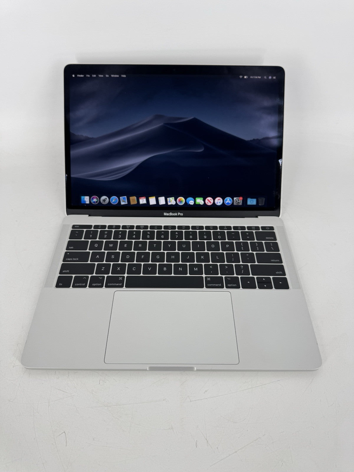 2017 Apple MacBook Pro Silver  A1708 13" i5 2.3GHz 8GB 256GB | macOS *Read