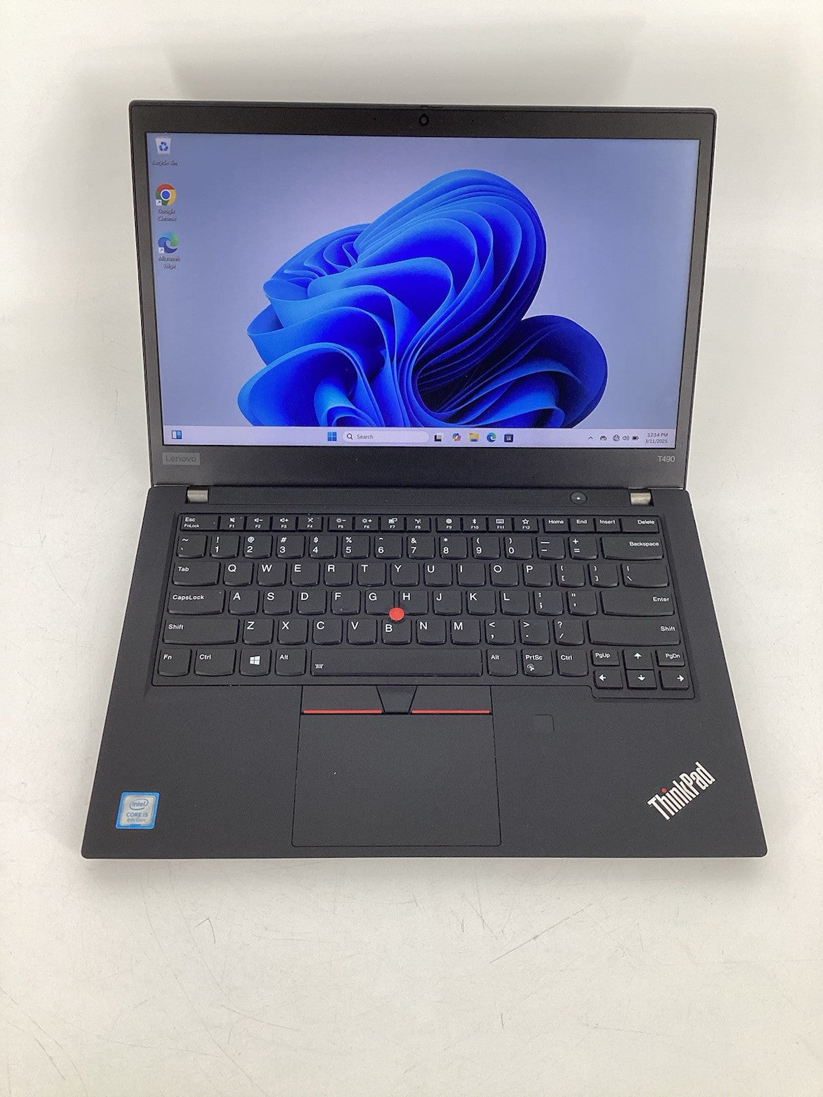 Lenovo ThinkPad T490 14" (Core i5-8265U 1.6GHz, 16GB 256GB SSD) Win11Pro No AC