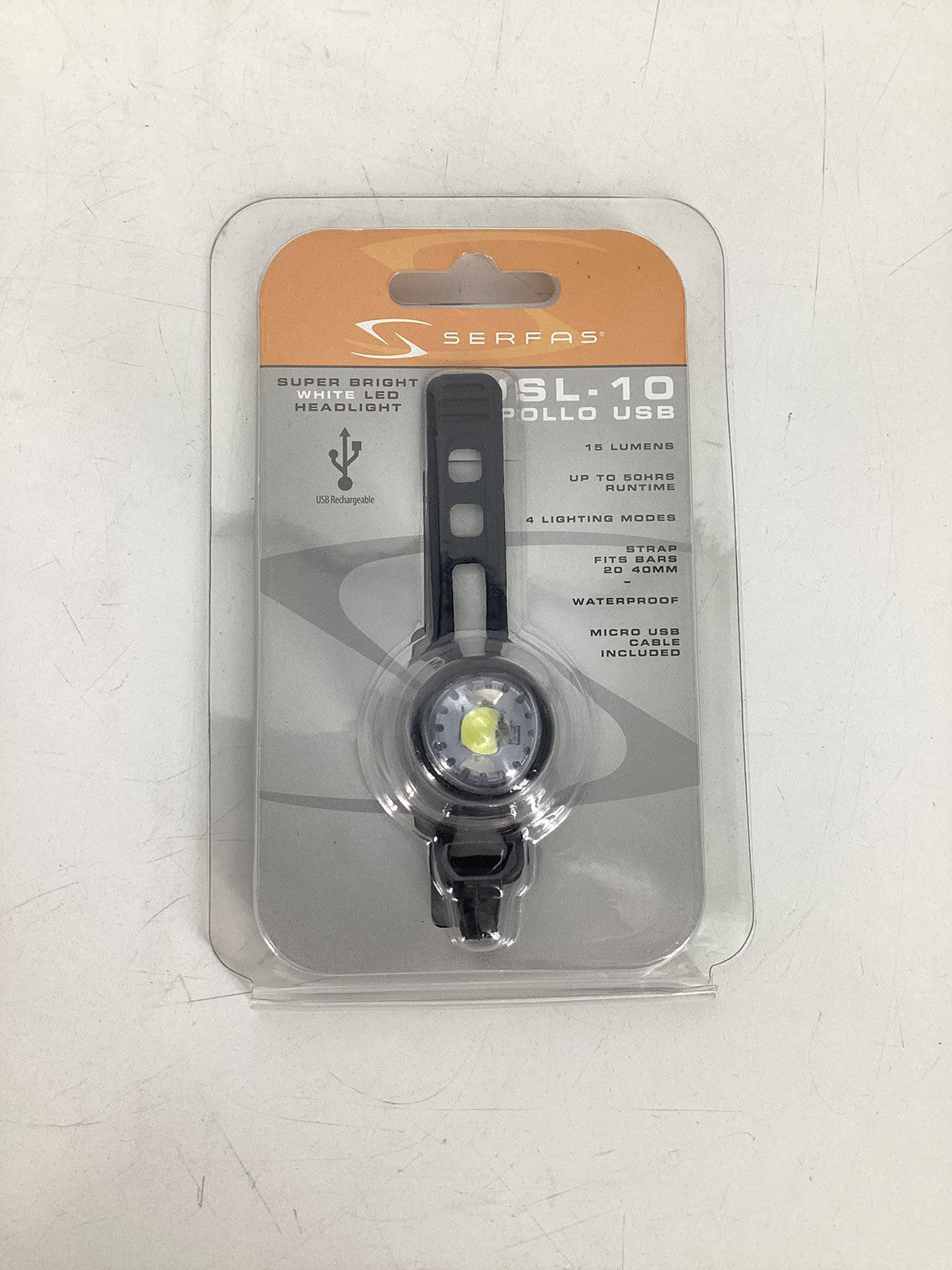 Serfas USL-10 Apollo USB Headlight