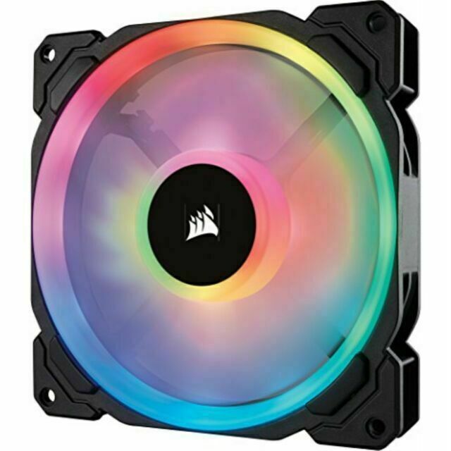 Corsair LL Series LL140 RGB 140mm RGB LED Cooling Fan - Black (CO-9050073-WW)